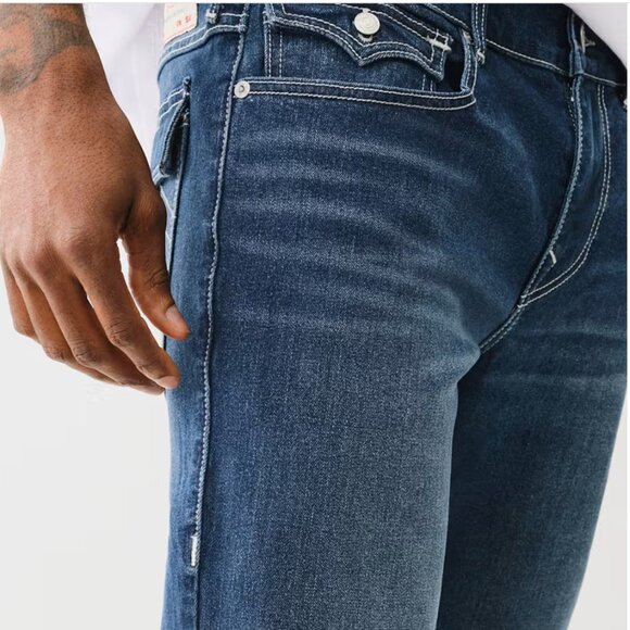 True Religion Ricky SN Flap Straight Size W 34 L 34 - Picture 4 of 10